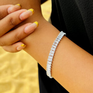 925 Silver Cubic With Zirconia Stones