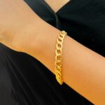Gold Cuban Link Bracelet