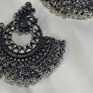 Vintage Peacock Design Jhumka