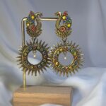 Intricate Peacock Sun Dangler