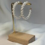 Classic Pearl Hoop