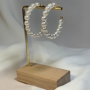 Classic Pearl Hoop